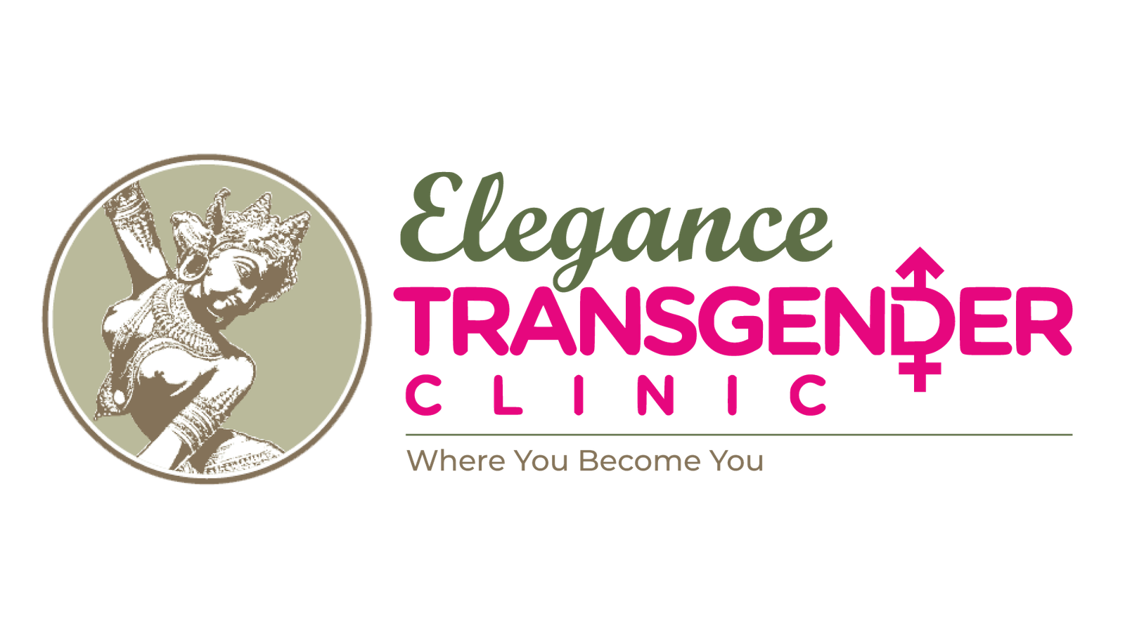 Elegance Transgender Clinic logo, Where You Become You