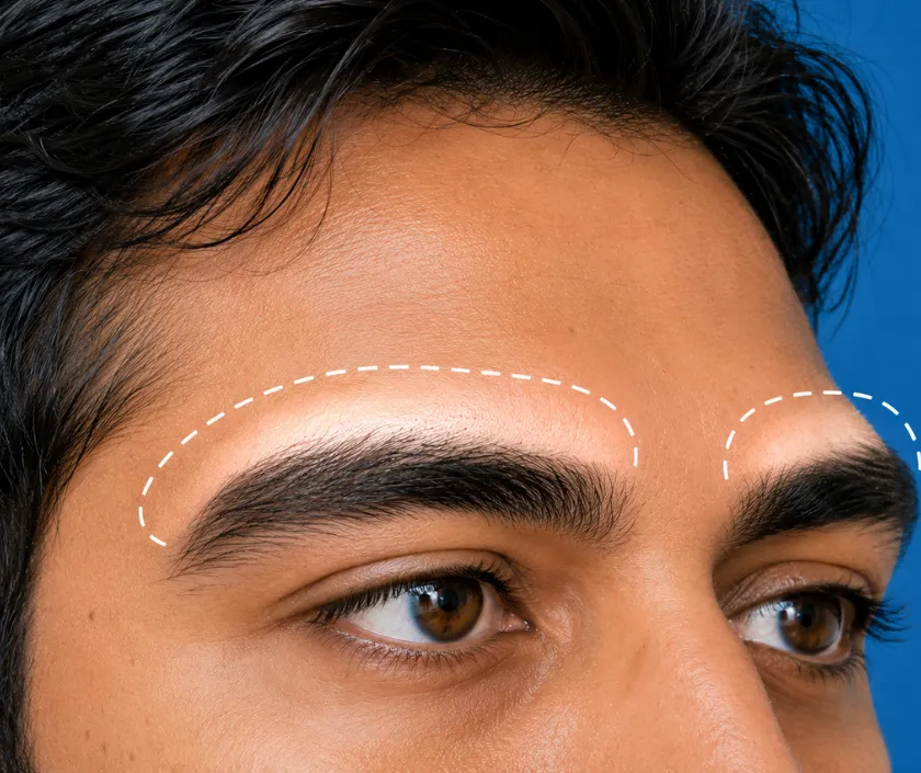 Brow Augmentation (Onlay or Implant), Elegance Transgender Clinic, Surat Brow Augmentation (Onlay or Implant) at Elegance Transgender Clinic, Surat