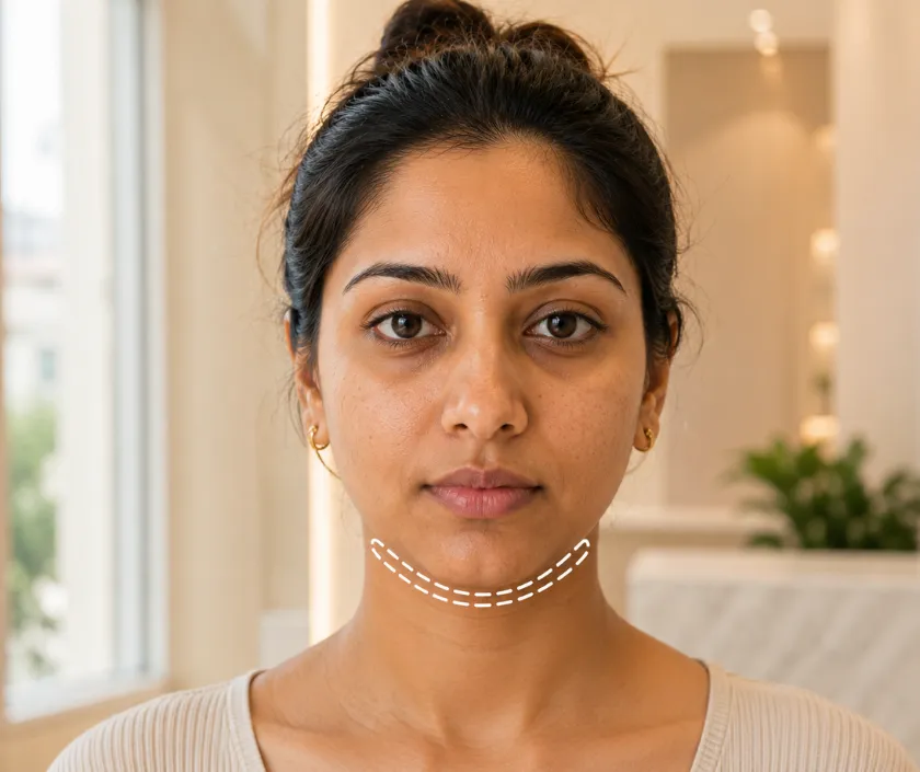 Chin Reduction at Elegance Transgender Clinic, Surat