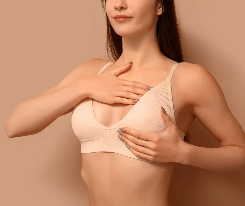 Combination Breast Augmentation (Implant and Fat) at Elegance Transgender Clinic, Surat