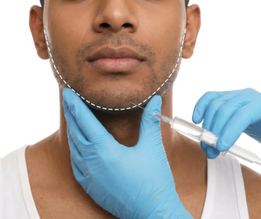 Jaw, Chin & Face (Masculinization) facial masculinization procedures at Elegance Transgender Clinic, Surat