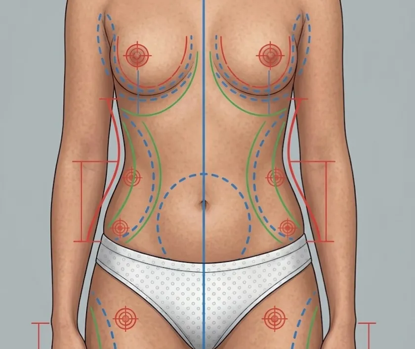 Liposuction of Feminine Fat at Elegance Transgender Clinic, Surat