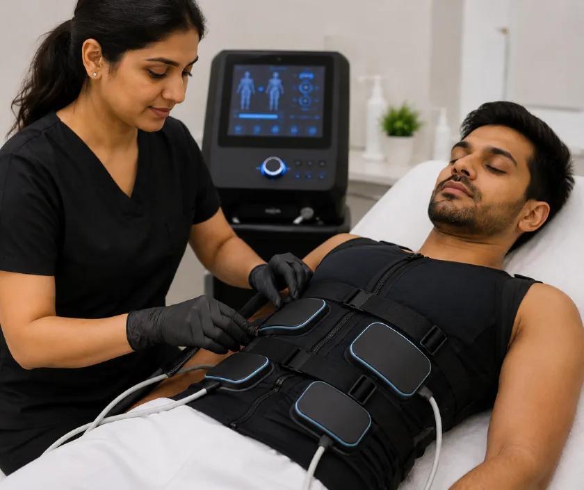 Muscle Stimulation (EMS) at Elegance Transgender Clinic, Surat
