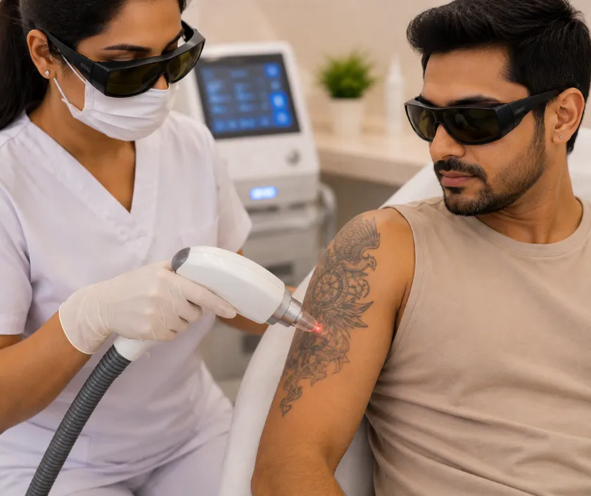 Laser Tattoo Removal at Elegance Transgender Clinic, Surat
