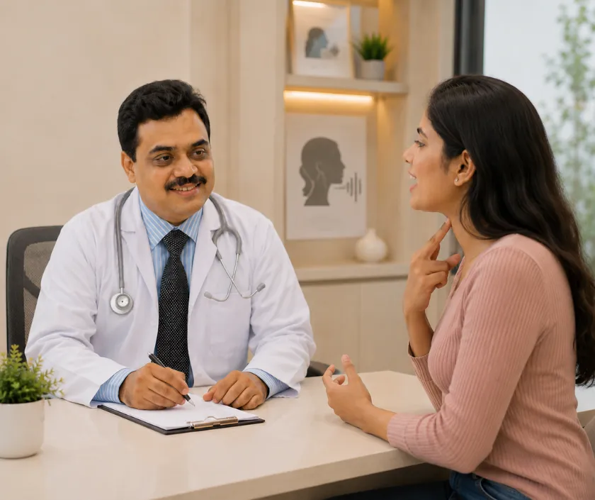 Guidance on Pitch, Resonance and Speech, Elegance Transgender Clinic, Surat Guidance on Pitch, Resonance and Speech at Elegance Transgender Clinic, Surat