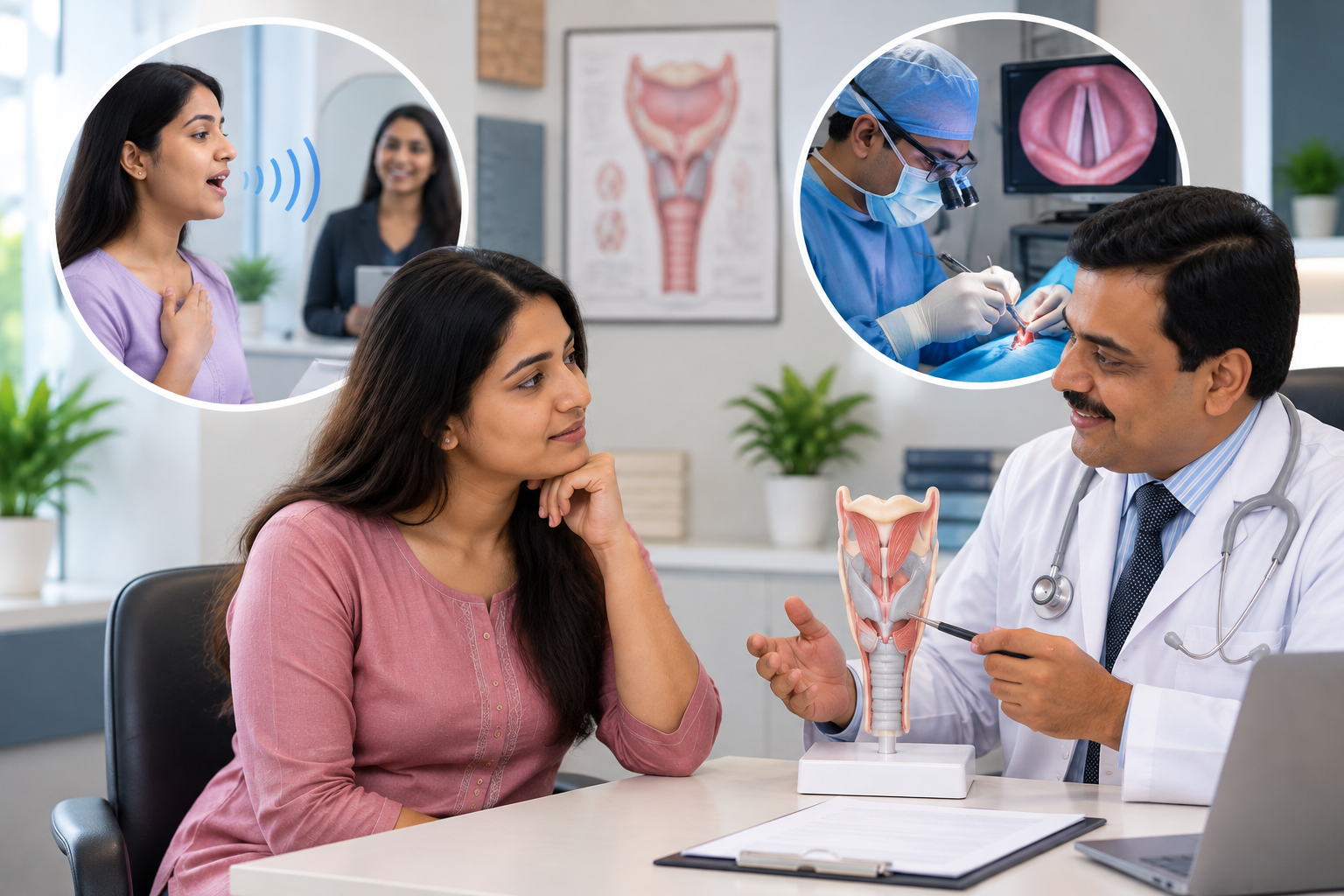 Voice Therapy or Voice Surgery? Comparing the Two Routes